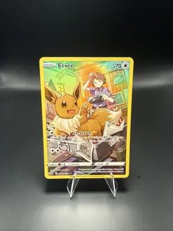 Pokemon Eevee Ultra Rare SWSH09: Brilliant Stars Trainer Gallery TG11/TG30 C - Image 2