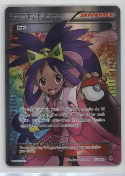 Full Art - Iris Pokemon Black & White Plasma Blast #101 - Image 1