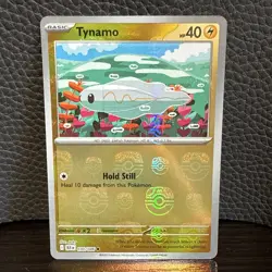 Pokemon TCG Tynamo (Master Ball Pattern Reverse Holo) 030/086: Black Bolt NM - Image 1