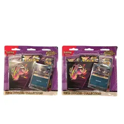 Pokemon Mega Evolution Ascended Heroes Tech Sticker Collection 2 Sets RTS - Image 1