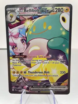 Ionos Bellibolt Ex - 183/159 Special Illustration Rare Journey Together Pokemon - Image 1