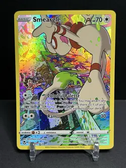 POKEMON TCG SMEARGLE TRAINER GALLERY TG10/TG30 CHARACTER RARE SILVER TEMPEST NM - Image 1