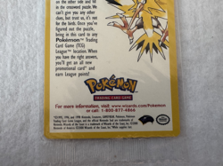 Pokemon Zapdos Black Star Promo - Legendary Birds - WotC - Factory Sealed NM - Image 3