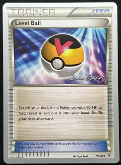 Pokemon Level Ball 76/98 2016 World Championships NM - Image 1