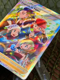 FRIENDS IN HISUI ~ Pokemon TCG: CROWN ZENITH ~ 148/159 FULL ART TRAINER - Image 5