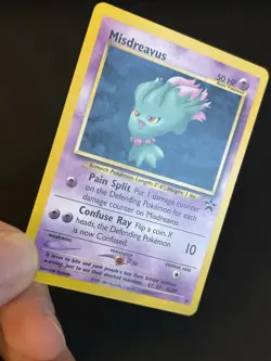 Pokemon TCG Misdreavus 39/53 Wotc Promo Black Star NM - Image 3