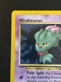 Pokemon TCG Misdreavus 39/53 Wotc Promo Black Star NM - Image 4