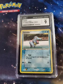 2004 Totodile EX hidden Legends 79/101 Pokemon CGC 9 - Image 1