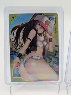 Rosa Pokemon Waifu Cards Goddess Story Bikini Doujin Anime girl CCG Waifu Cards - Image 2