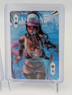 Rosa Pokemon Waifu Cards Goddess Story Bikini Doujin Anime girl CCG Waifu Cards - Image 3