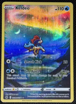 Keldeo GG07/GG70 Crown Zenith: Galarian Gallery Ultra Rare,Holo Pokemon Card NM - Image 4