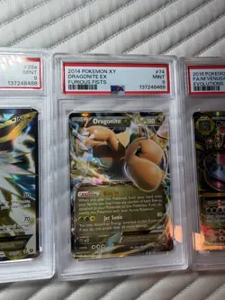 PSA Pokemon Slab Lot (5) Jolteon EX PSA 9 Dragonite EX PSA 9 Venusaur Alakazam - Image 4