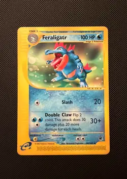 Pokemon TCG Feraligatr - Expedition Base Set 46/165 - Non-Holo LP - Image 1