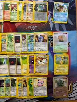 Vintage Pokemon Card Lot E Series Ampharos Togetic 88 Cards - Image 2