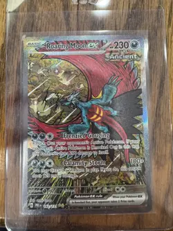 Pokemon TCG Roaring Moon EX 162/131 Prismatic Evolutions SIR English 2025 - Image 3