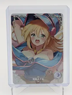 Dark Magician Girl YuGiOh SR NS-2M03 Waifu Card Goddess Story Doujin Anime CCG - Image 1