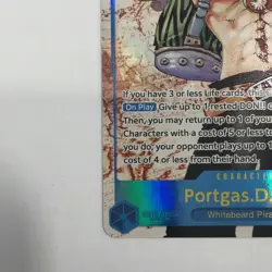 Portgas.D.Ace [Alt Art] OP13-119 SEC Carrying on His Will | One Piece | ENGLISH - Image 4