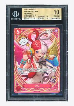 One Piece BGS 10 PRISTINE Uta SP Alternate Art 2025 EB03-003 EB03 Japanese - Image 1