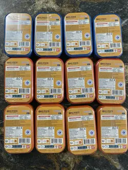 One Piece 12x Mini Tin Pack Set VOL. 2 English Case Quantity Factory Sealed A - Image 5