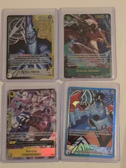 One Piece OP14 The Azure Sea's Seven English Card Set - Image 1
