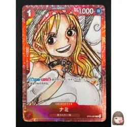 [NM] Nami ONE PIECE Card Japanese ST01-007 Parallel Film RED Finale Set 1J60 - Image 1