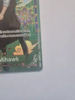 One Piece Dracule Mihawk - OP12-030 (SP) - The Azure Sea’s Seven (OP14) English - Image 3