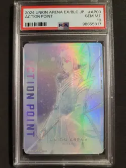 Union Arena Bleach Vol. 2, Rukia Kuchiki, PSA 10, EX07BT/BLC-2-AP03 Action Point - Image 1