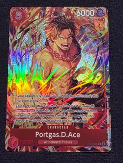 Portgas.D.Ace (Illustration Box Vol.5) ST15-005 One Piece Promotion Cards Foil - Image 1