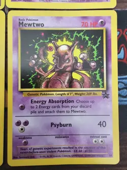Pokemon Mew Mewtwo Lot Of 4 Holo / Promo Rare 4 Cards TCG - Image 5
