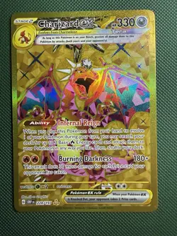 Pokemon TCG Charizard EX Obsidian Flames Holo Hyper Rare Card 228/197 - Image 1