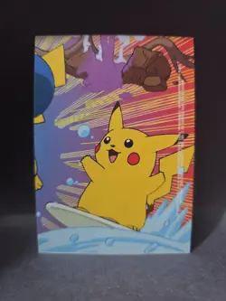 Pokemon Pikachu Ditto #132 Topps 6 Of 10 Stick-On-Card 2000 - Image 2