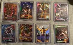 Lot of Gundam TCG Cards, GD01, GD02, GD03 Mixed Lot With Rare Foils - Image 1