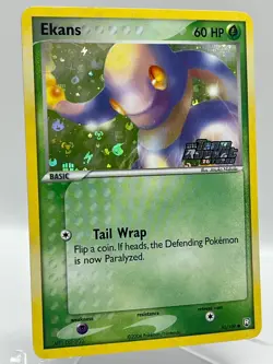 Ekans 55/109 EX Team Rocket Returns Reverse Holo Stamped Pokemon TCG Card - Image 2