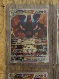 4 Lucario VSTAR SWSH291 Sword & Shield Black Star Promo Pokemon Card High Grade - Image 2