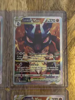 4 Lucario VSTAR SWSH291 Sword & Shield Black Star Promo Pokemon Card High Grade - Image 3