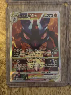 4 Lucario VSTAR SWSH291 Sword & Shield Black Star Promo Pokemon Card High Grade - Image 4