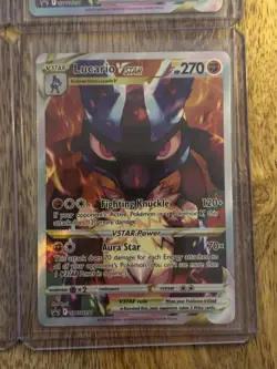 4 Lucario VSTAR SWSH291 Sword & Shield Black Star Promo Pokemon Card High Grade - Image 5