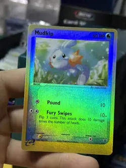 Mudkip 010 Black Star Promo 2003 Reverse Holo e-Series Pokemon Card TCG - Image 3