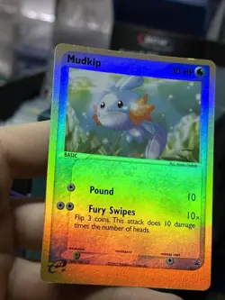 Mudkip 010 Black Star Promo 2003 Reverse Holo e-Series Pokemon Card TCG - Image 5