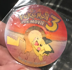 Nintendo Pokemon The Movie 3 Black Star Promo Unown Decoder Disc / Card Mint - Image 1