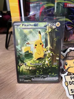 Pokemon Pikachu EX 276/217 Thunder Basic 200HP Collectible Card Game - Image 1