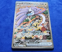 Pokemon TCG Raging Bolt EX Prismatic Evolutions SIR Holo Card 166/131 NM - Image 2