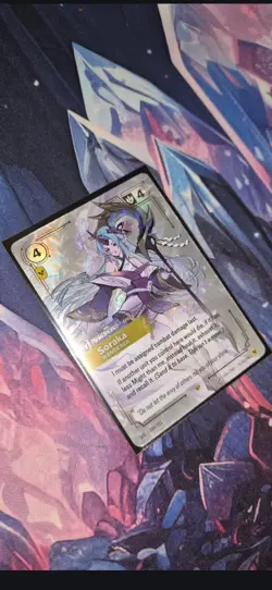 NM Soraka Wanderer Overnumbered Foil Riftbound SFD Card League of Legends - Image 2