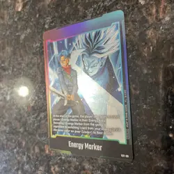 Trunks Energy Marker E01-08 Foil Dragon Ball Super Card Game | NM - Image 2