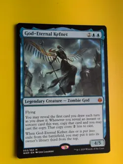 God-Eternal Kefnet. Mythic Zombie God. WAR Magic the Gathering Card. - Image 2