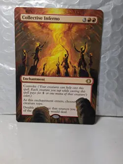 Collective Inferno #132 MTG Lorwyn Eclipsed Hand Painted Borderless Altered Art - Image 1