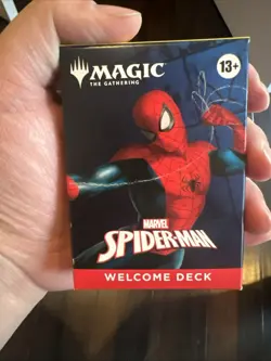MTG Marvel Spiderman Welcome Deck SDCC 2025 Magic the Gathering White - Image 1