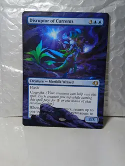 Disruptor of Currents MTG Lorwyn Eclipsed Hand Painted Extended Full Altered Art - Image 1