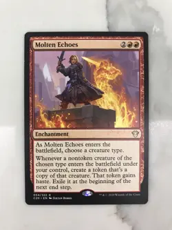Molten Echoes MTG Magic the Gathering Card LP Lightly Played Commander 2020 C20 - Image 1