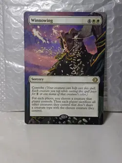 Winnowing MTG Lorwyn Eclipsed Hand Painted Borderless Extended Full Altered Art - Image 1